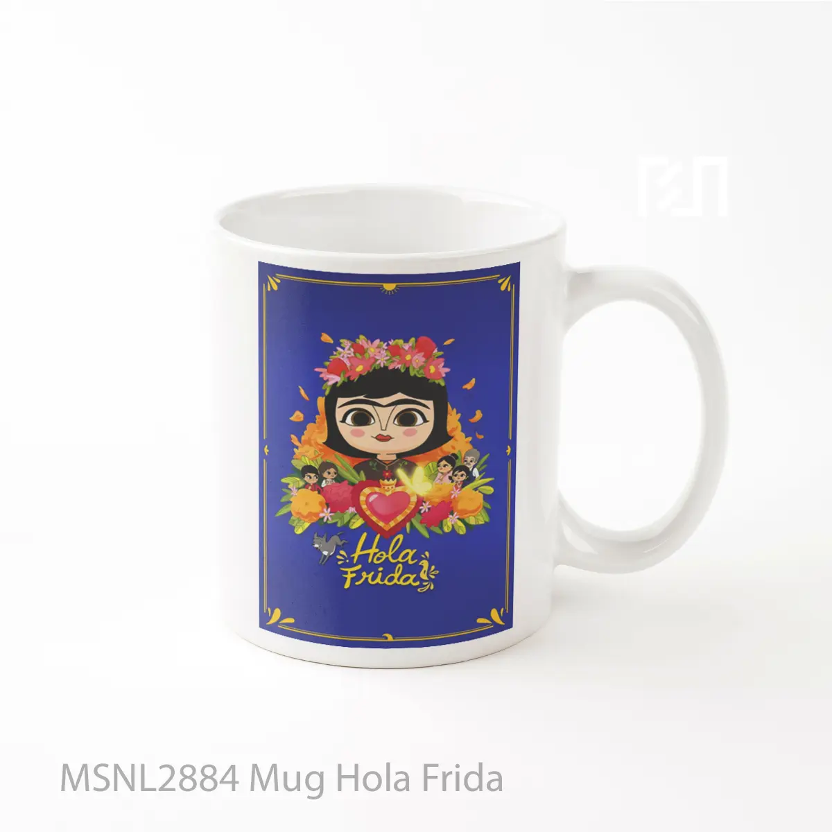 Mug Hola Frida Gelas Keramik Tema Film MSNL2884