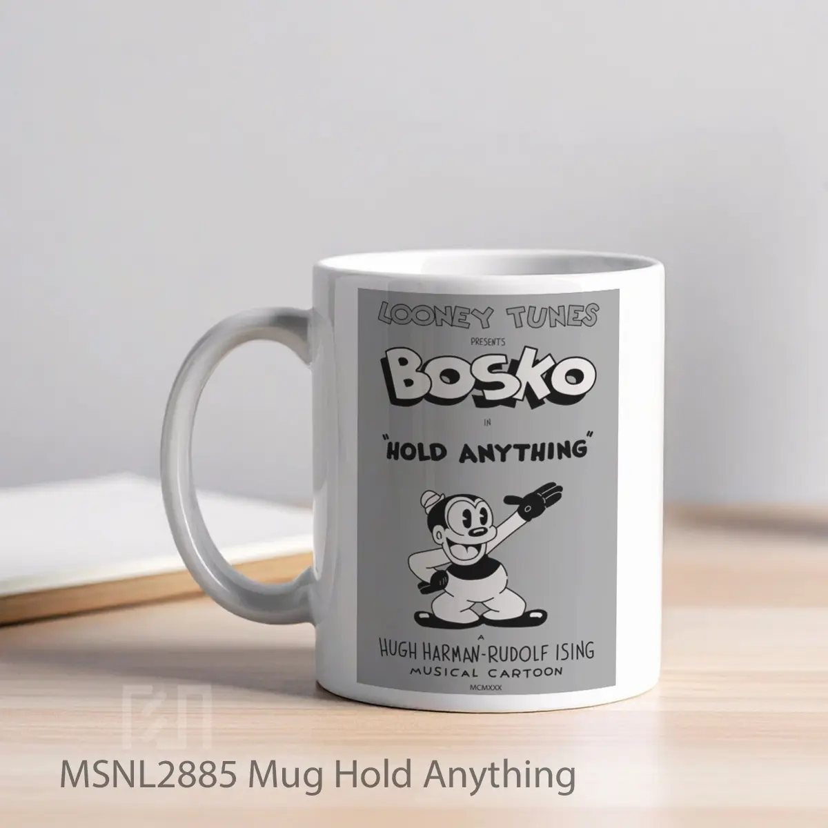 Mug Hold Anything Gelas Keramik Tema Film MSNL2885 - Tampak Kiri