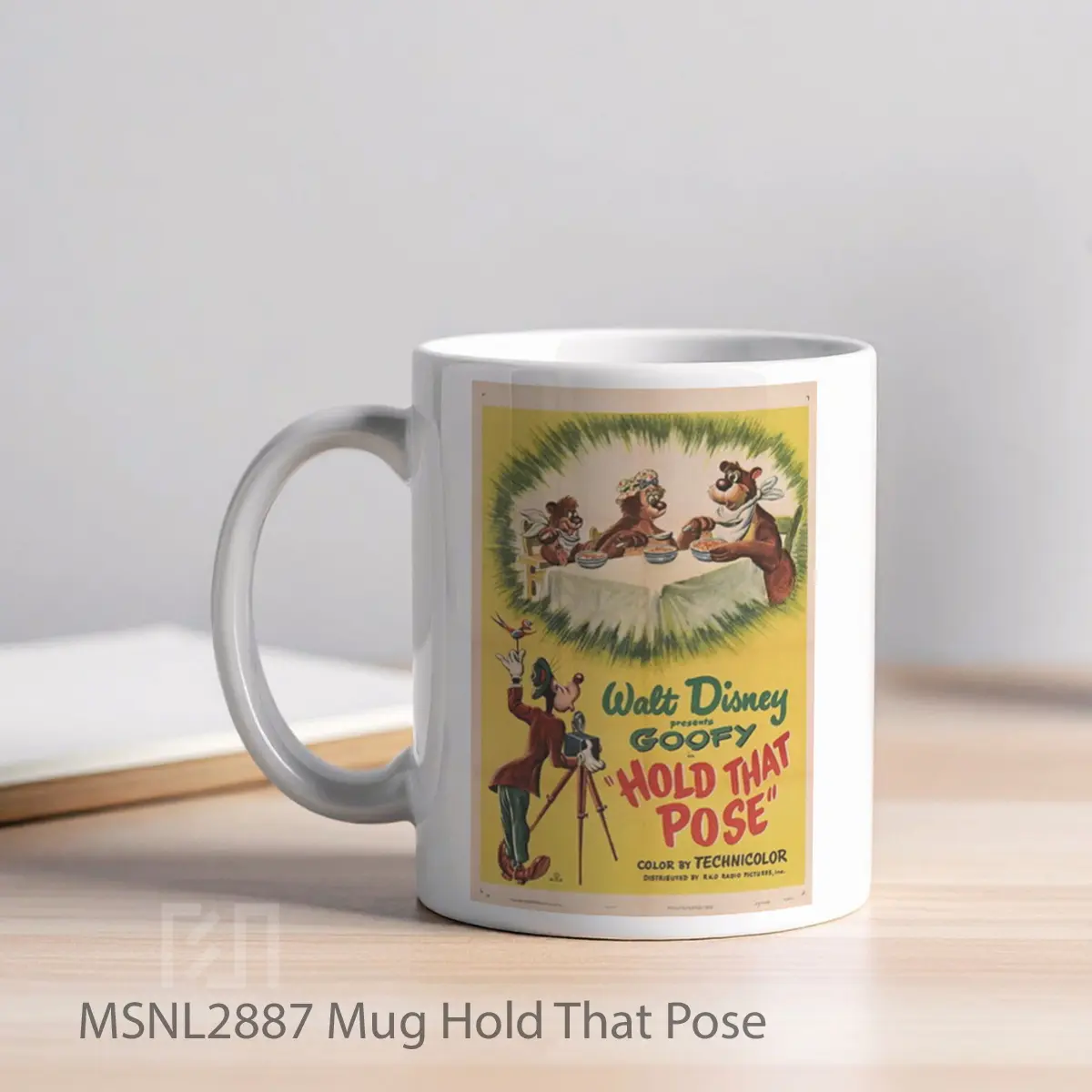 Mug Hold That Pose Gelas Keramik Tema Film MSNL2887 - Tampak Kiri