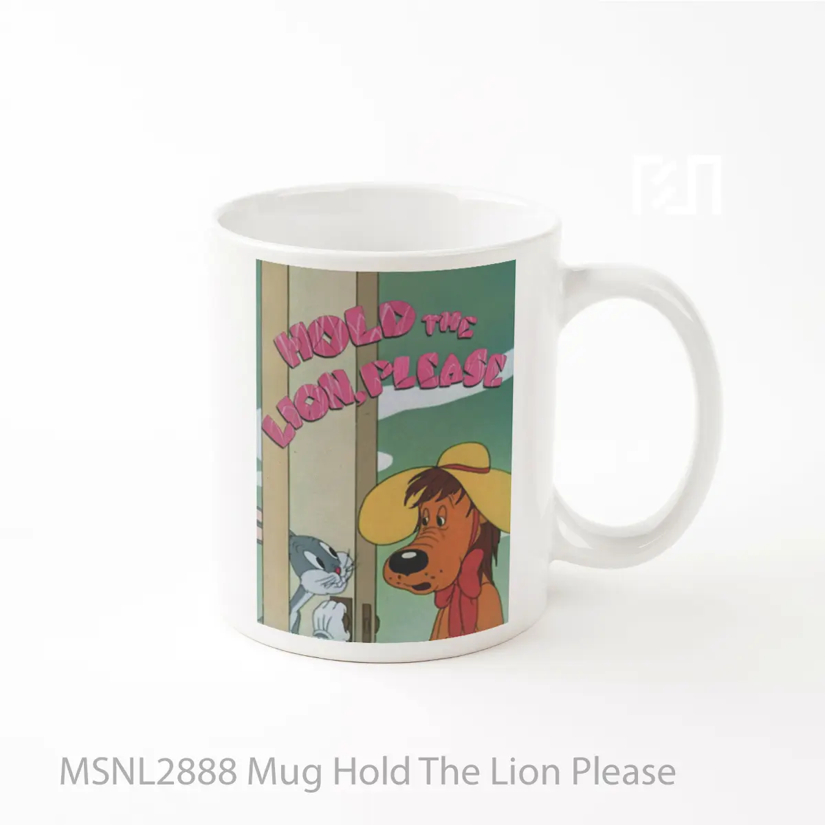 Mug Hold The Lion Please Gelas Keramik Tema Film MSNL2888
