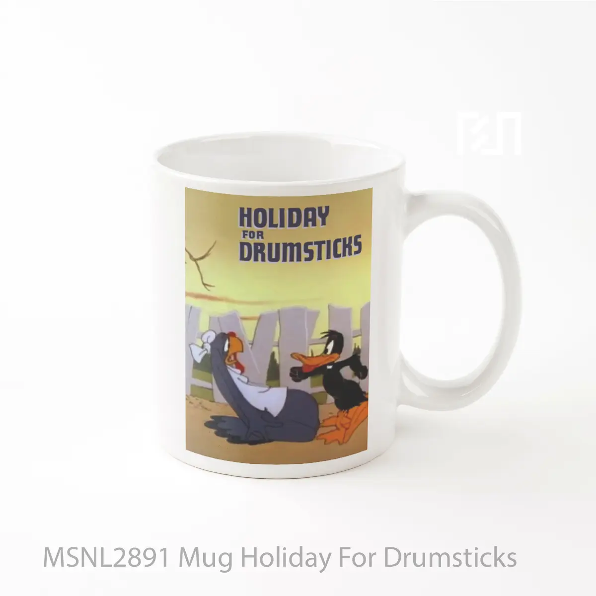 Mug Holiday For Drumsticks Gelas Keramik Tema Film MSNL2891
