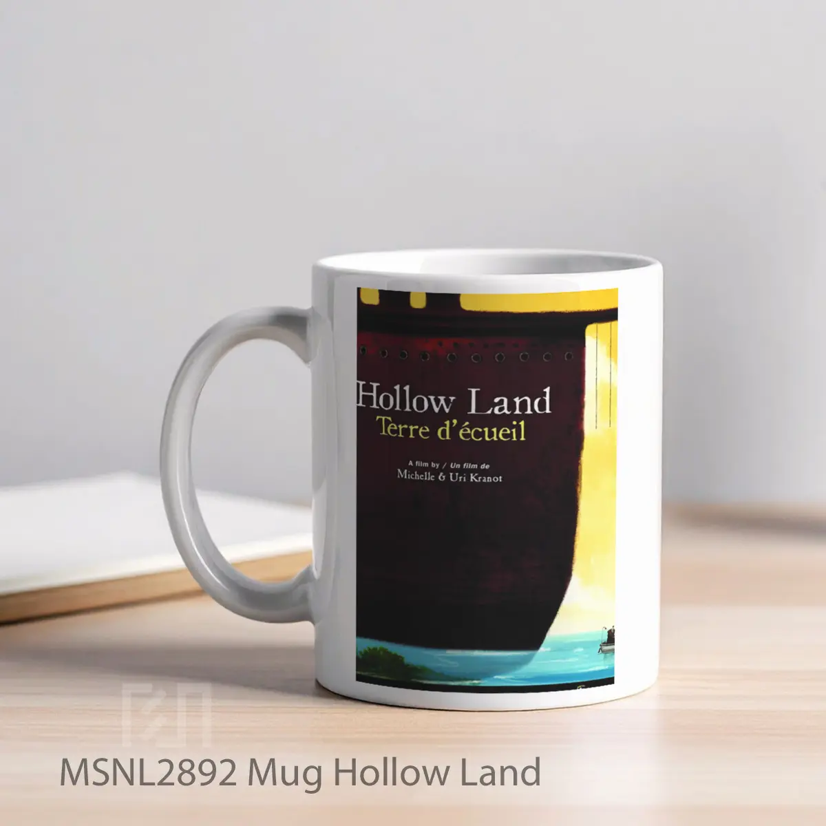 Mug Hollow Land Gelas Keramik Tema Film MSNL2892 - Tampak Kiri