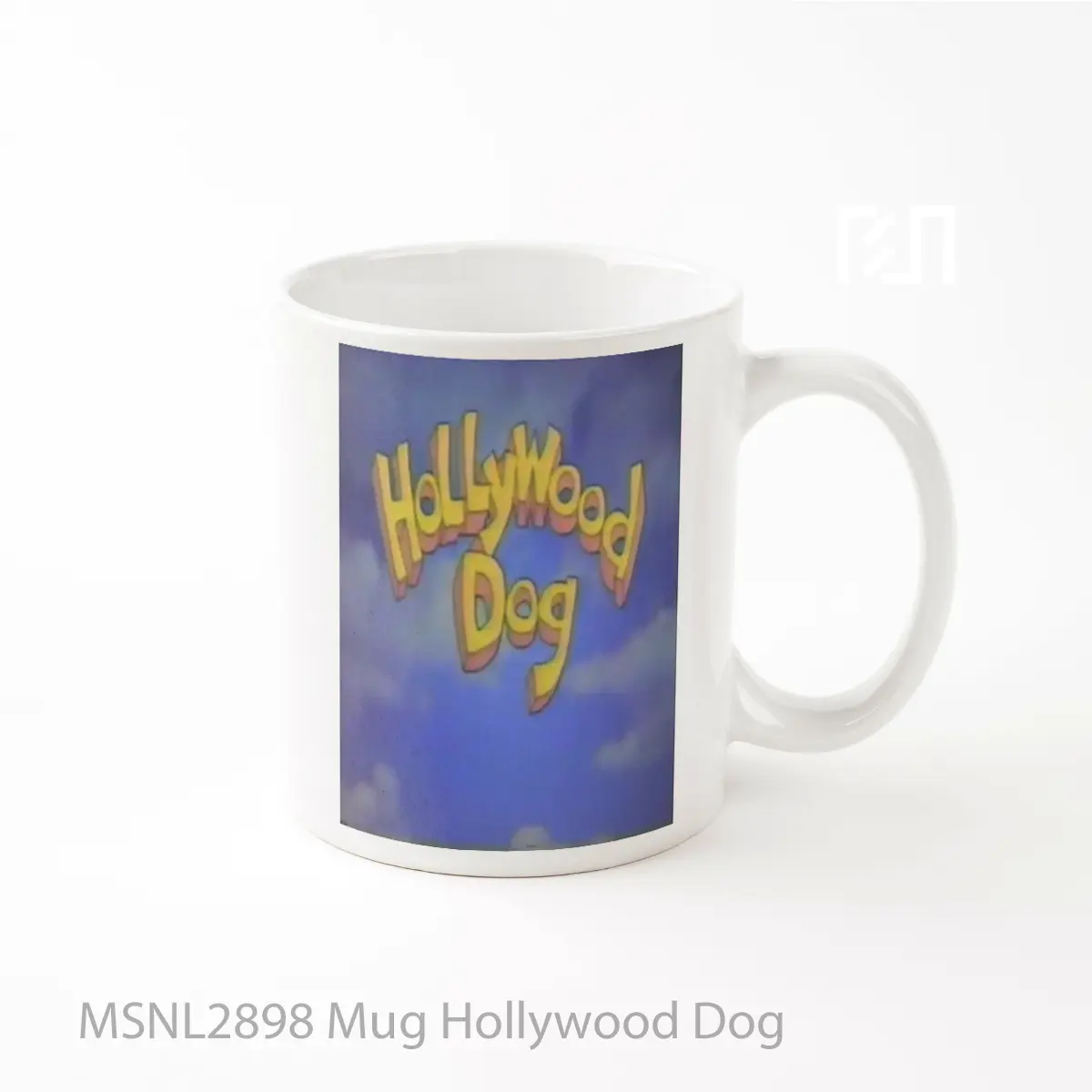 Mug Hollywood Dog Gelas Keramik Tema Film MSNL2898