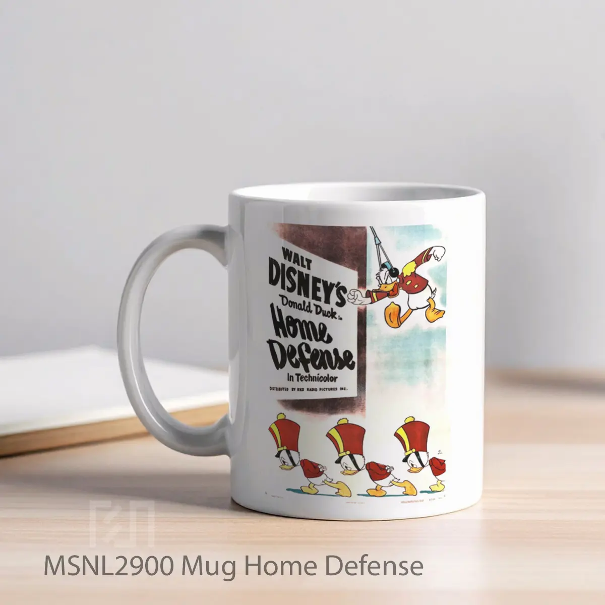 Mug Home Defense Gelas Keramik Tema Film MSNL2900 - Tampak Kiri