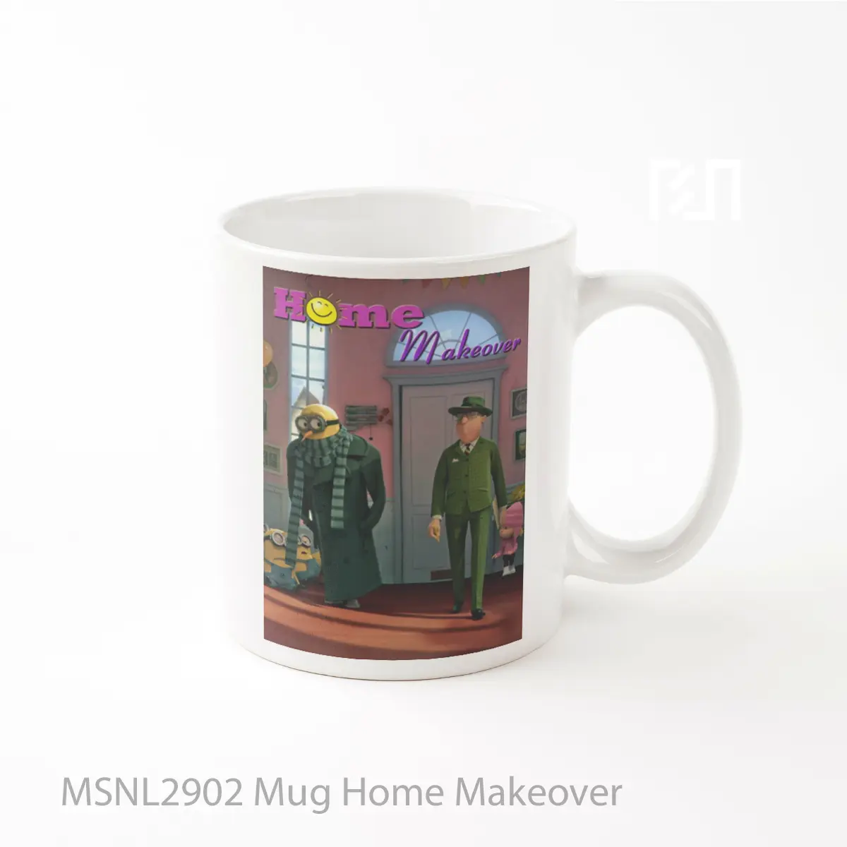 Mug Home Makeover Gelas Keramik Tema Film MSNL2902