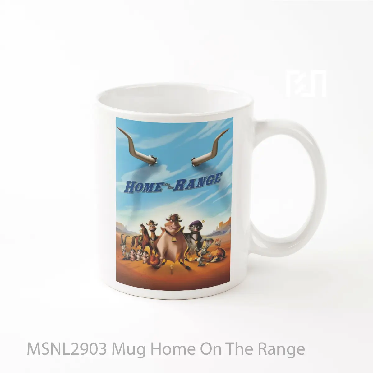 Mug Home On The Range Gelas Keramik Tema Film MSNL2903