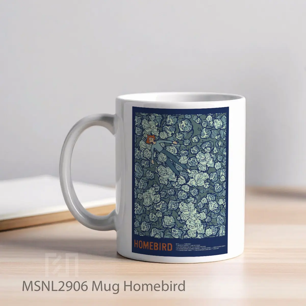 Mug Homebird Gelas Keramik Tema Film MSNL2906 - Tampak Kiri