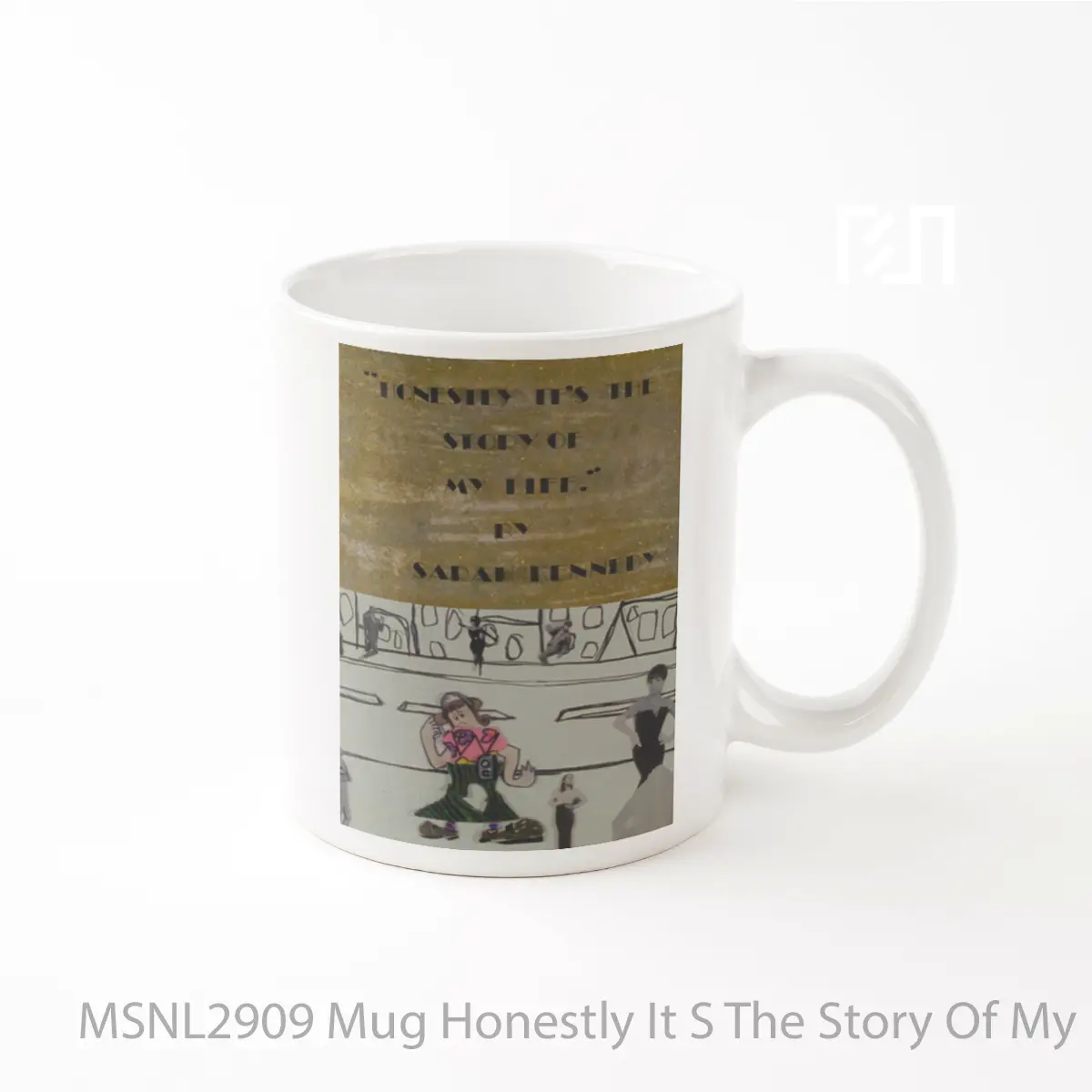 Mug Honestly It S The Story Of My Life Gelas Keramik Tema Film MSNL2909