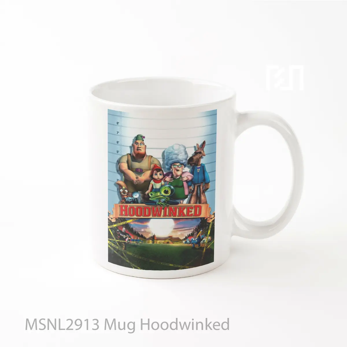 Mug Hoodwinked Gelas Keramik Tema Film MSNL2913