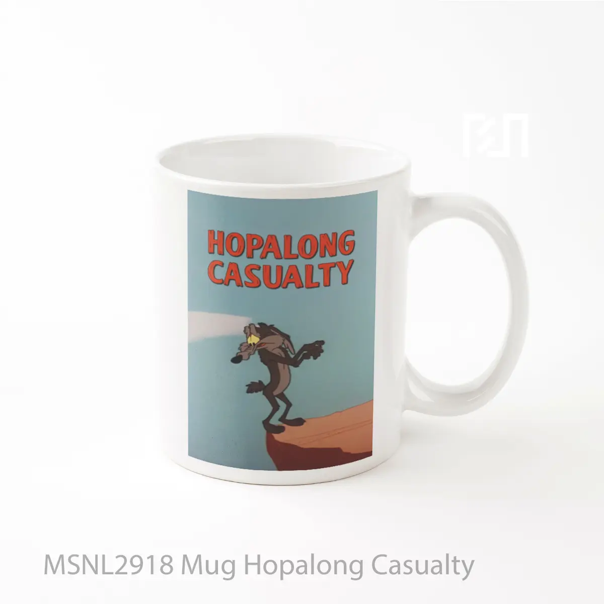 Mug Hopalong Casualty Gelas Keramik Tema Film MSNL2918