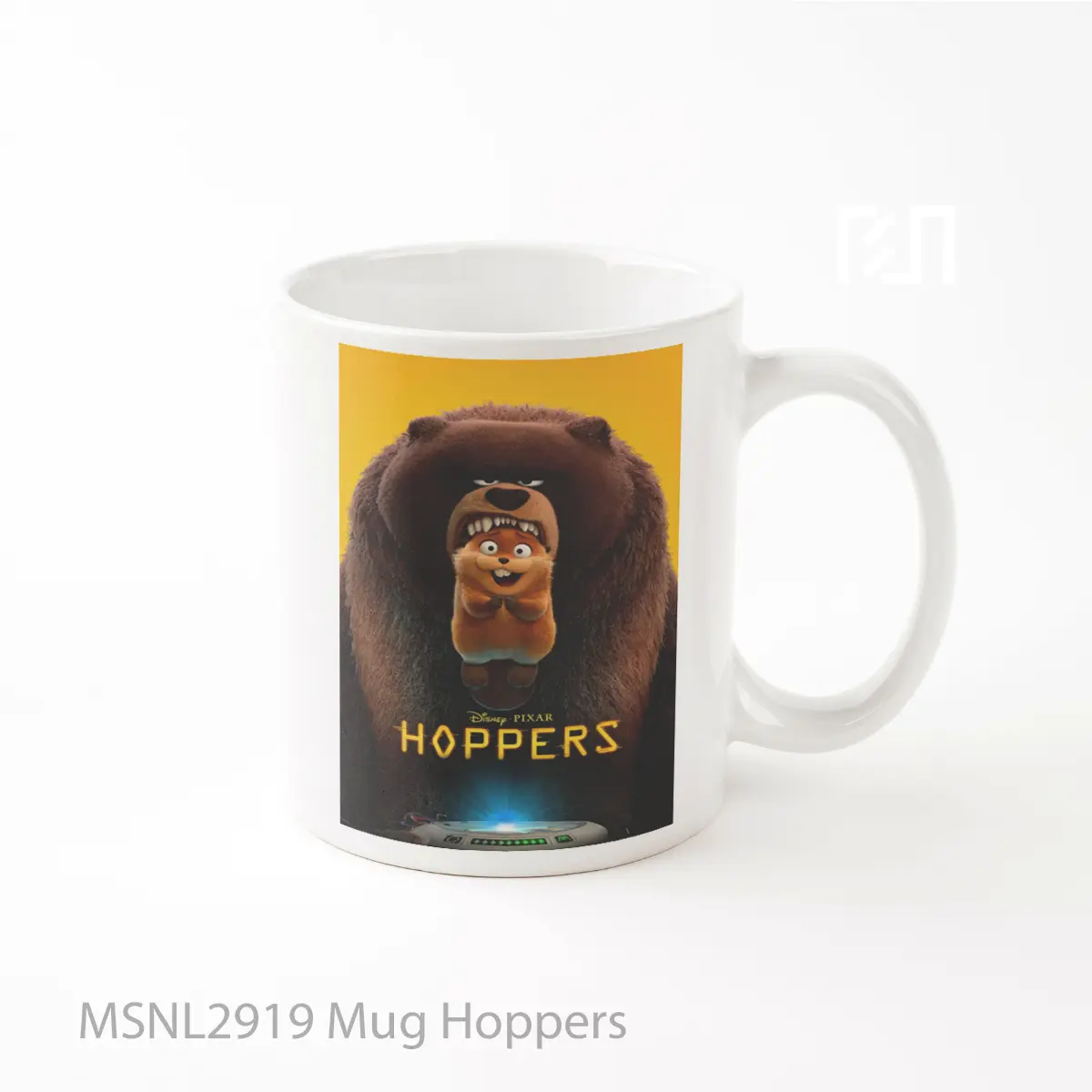 Mug Hoppers Gelas Keramik Tema Film MSNL2919