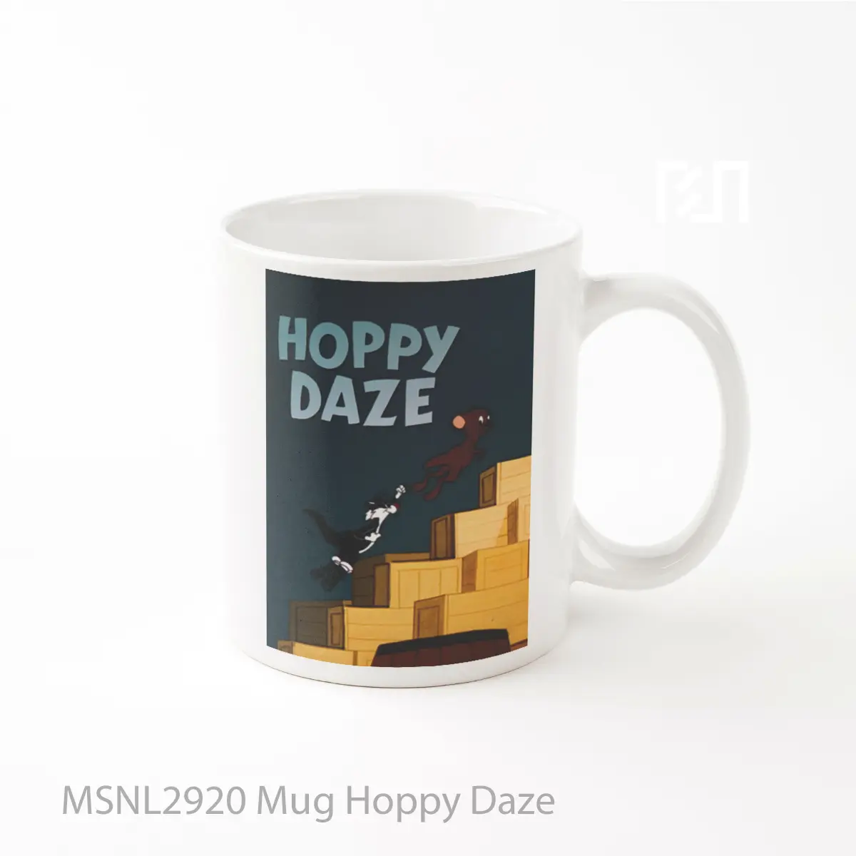 Mug Hoppy Daze Gelas Keramik Tema Film MSNL2920