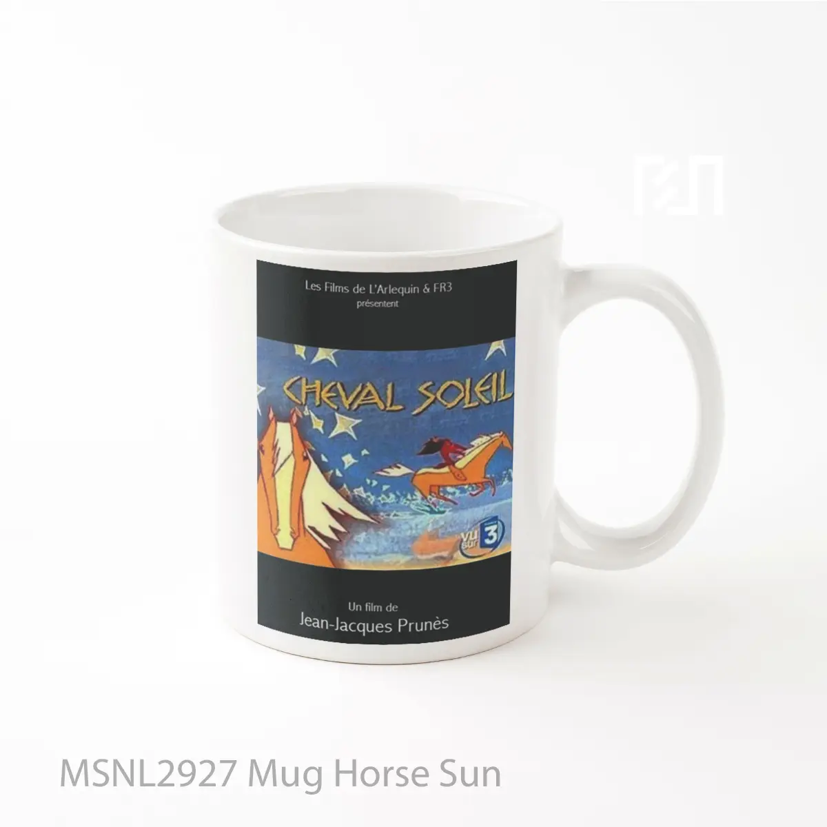 Mug Horse Sun Gelas Keramik Tema Film MSNL2927
