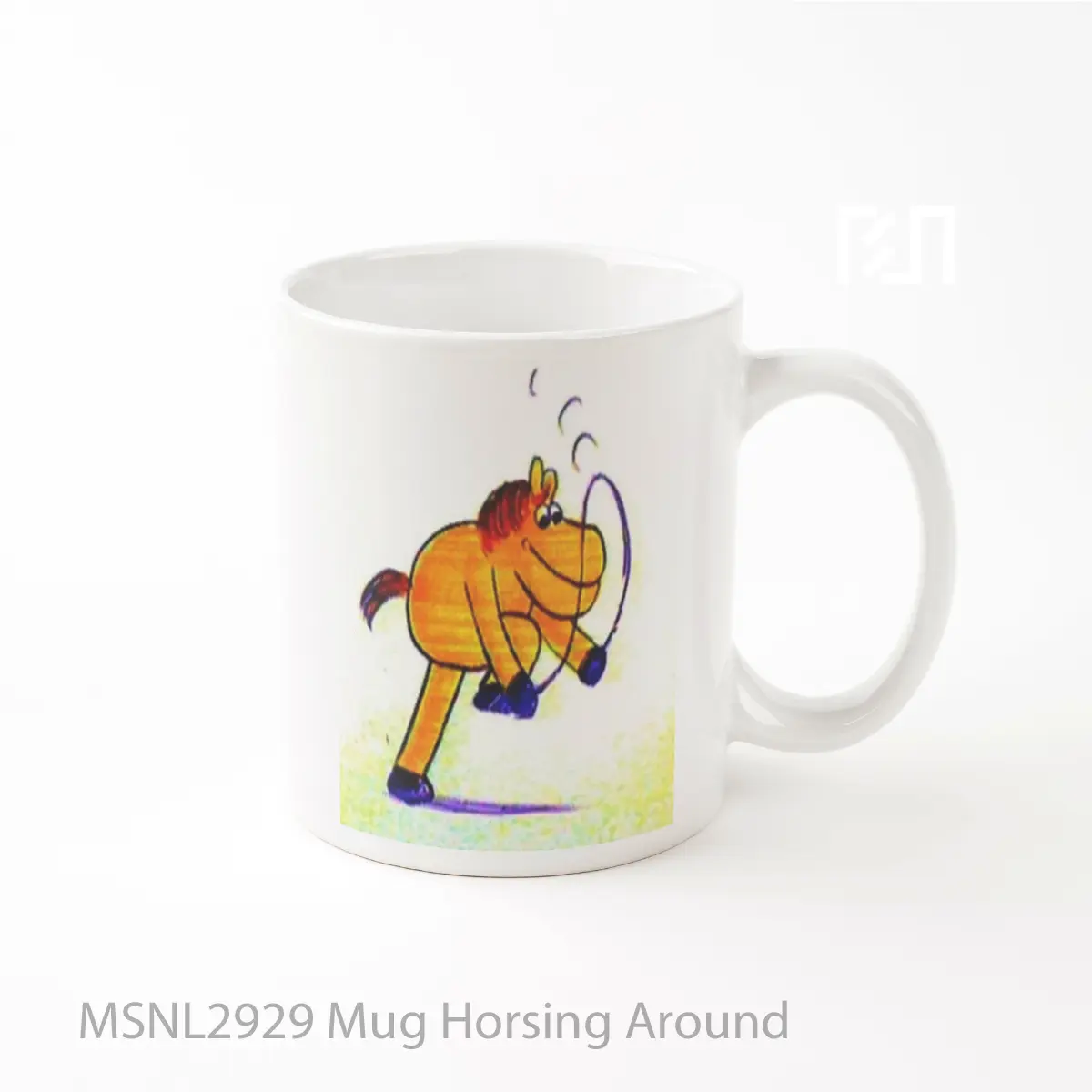 Mug Horsing Around Gelas Keramik Tema Film MSNL2929