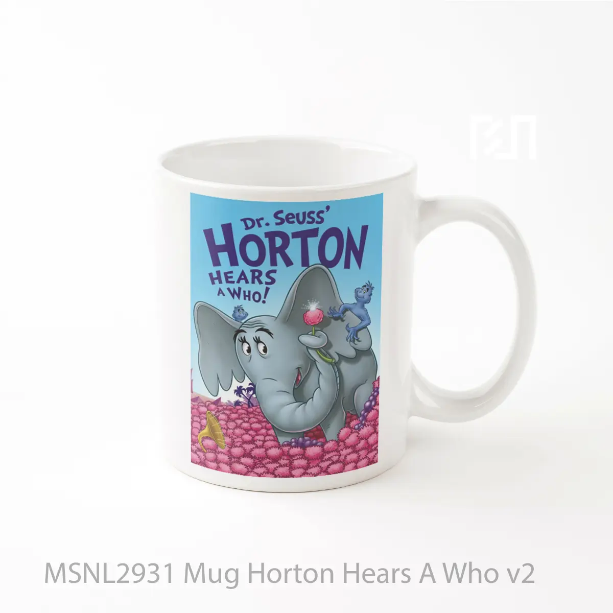 Mug Horton Hears A Who V2 Gelas Keramik Tema Film MSNL2931