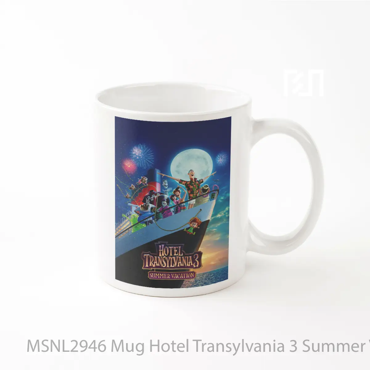 Mug Hotel Transylvania 3 Summer Vacation Gelas Keramik Tema Film MSNL2946