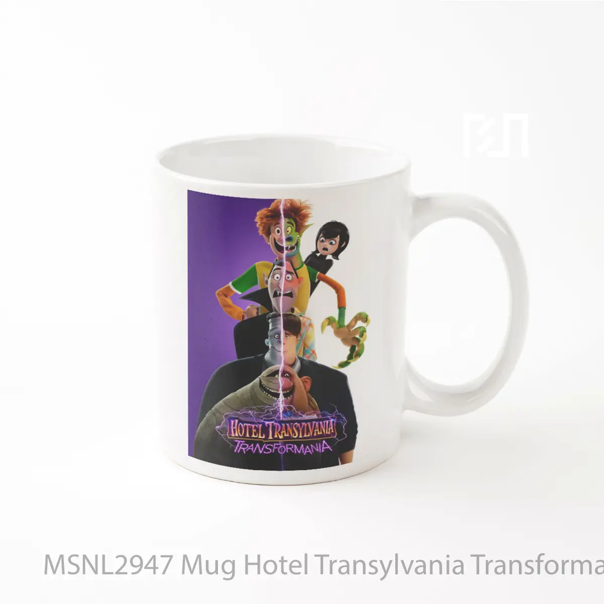 Mug Hotel Transylvania Transformania Gelas Keramik Tema Film MSNL2947