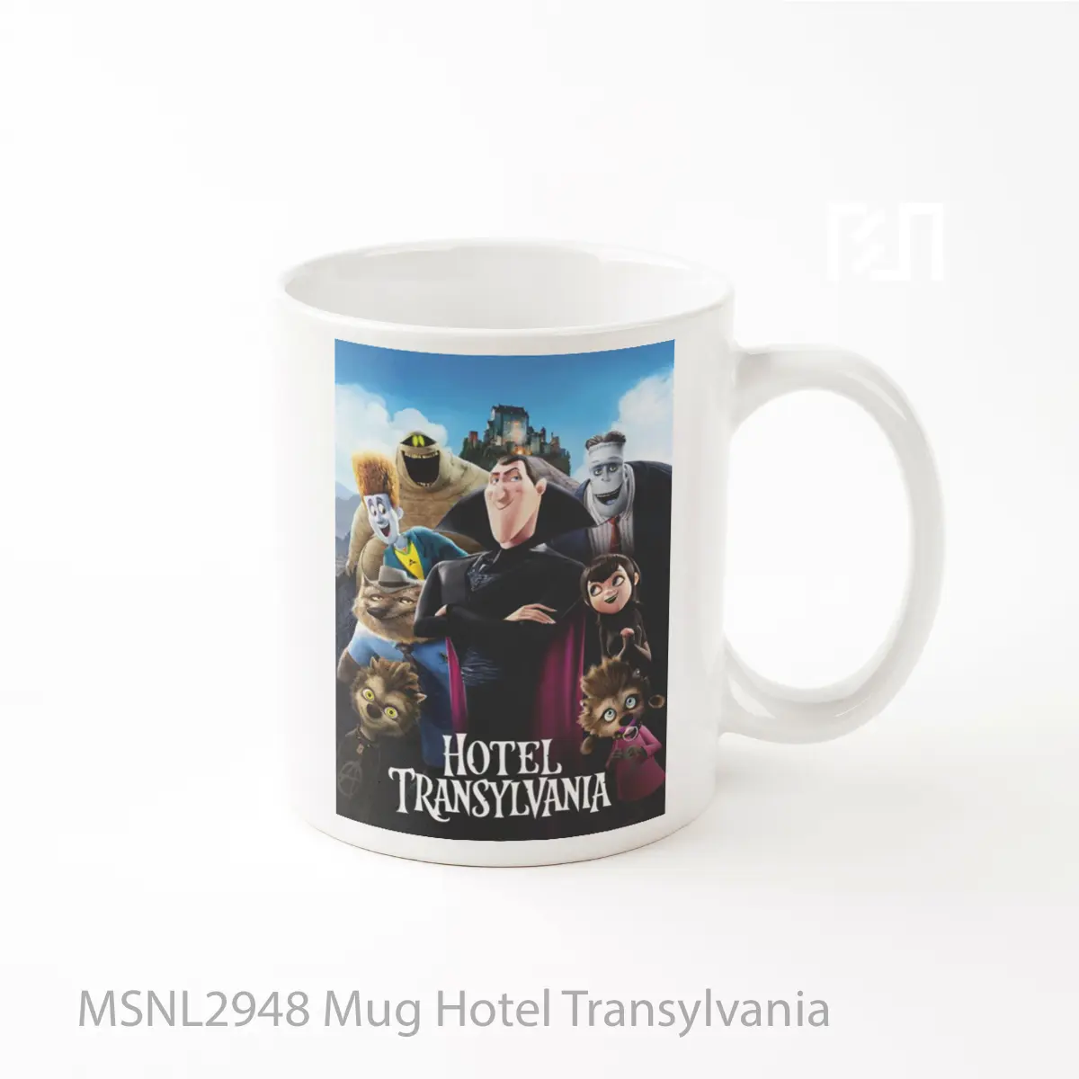 Mug Hotel Transylvania Gelas Keramik Tema Film MSNL2948