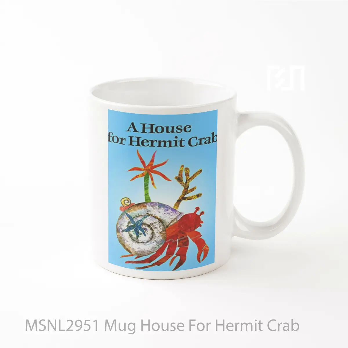 Mug House For Hermit Crab Gelas Keramik Tema Film MSNL2951
