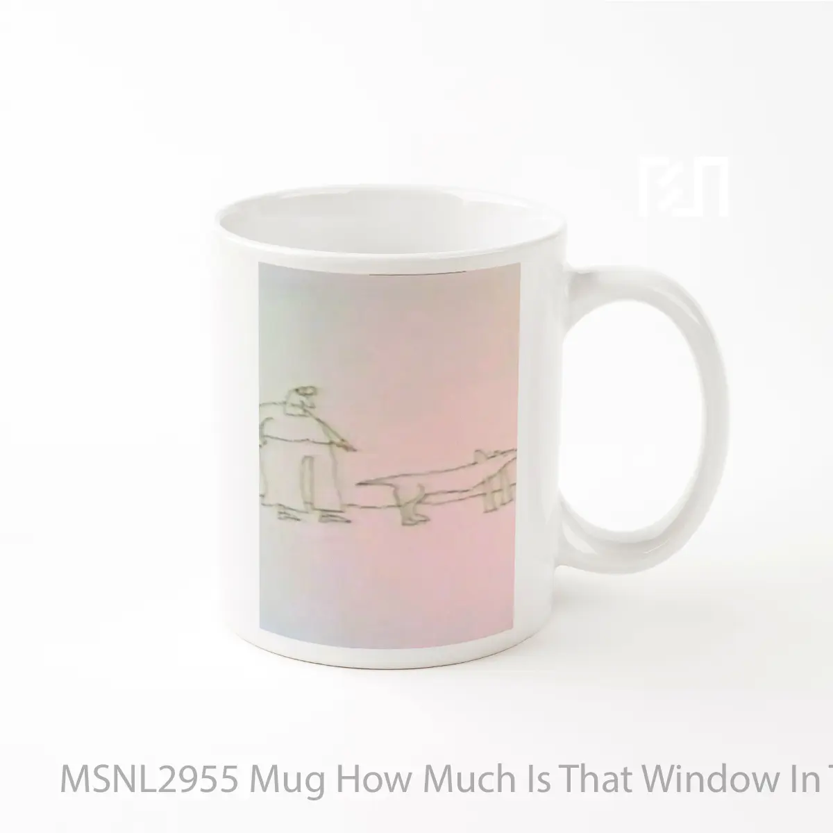 Mug How Much Is That Window In The Doggie Gelas Keramik Tema Film MSNL2955