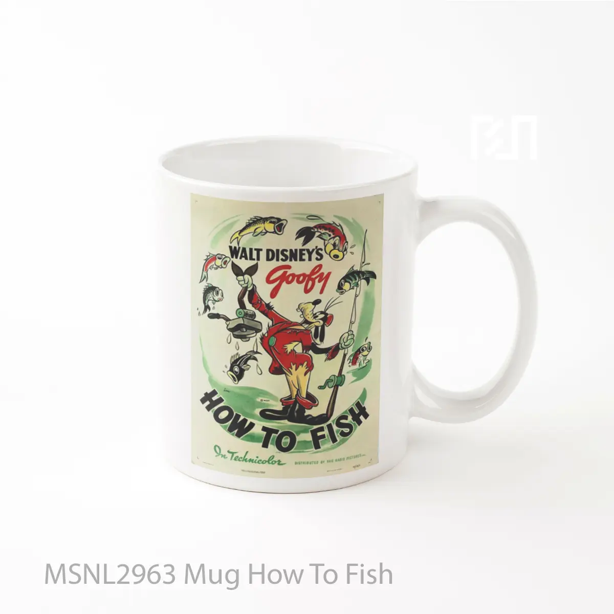 Mug How To Fish Gelas Keramik Tema Film MSNL2963