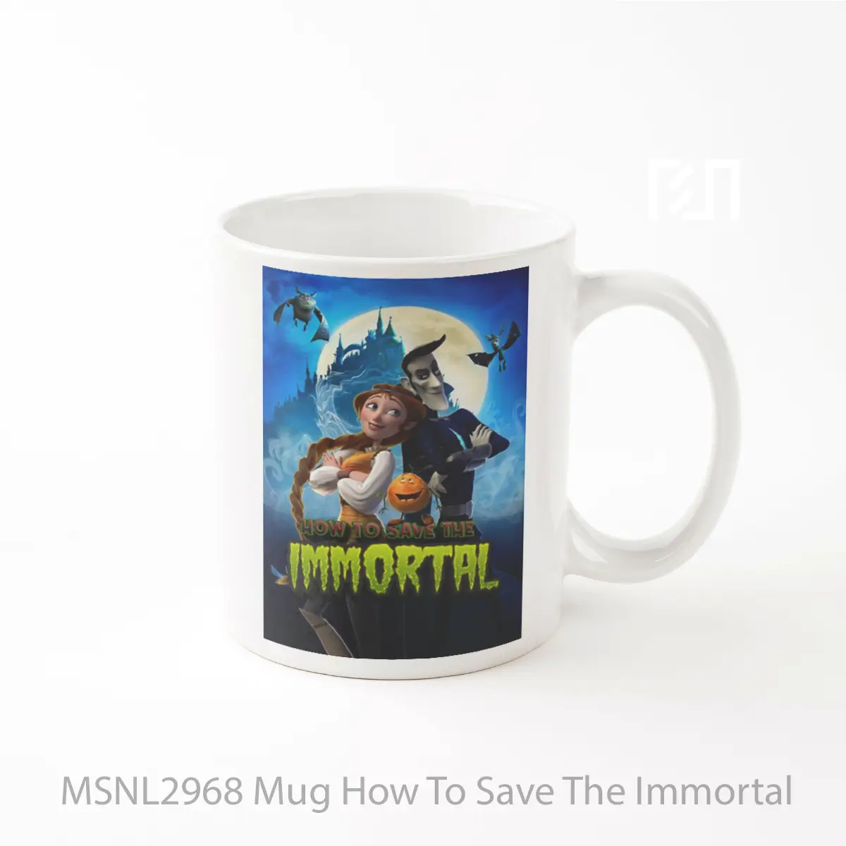Mug How To Save The Immortal Gelas Keramik Tema Film MSNL2968