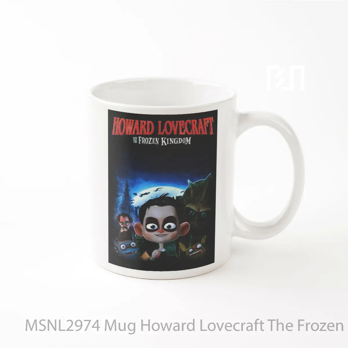 Mug Howard Lovecraft The Frozen Kingdom Gelas Keramik Tema Film MSNL2974