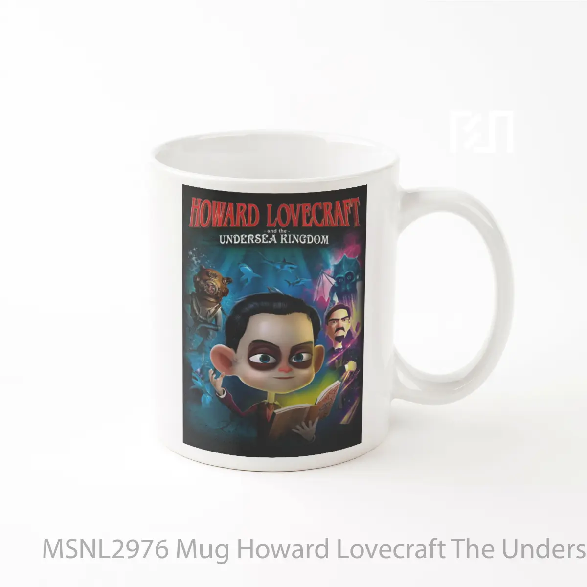 Mug Howard Lovecraft The Undersea Kingdom Gelas Keramik Tema Film MSNL2976