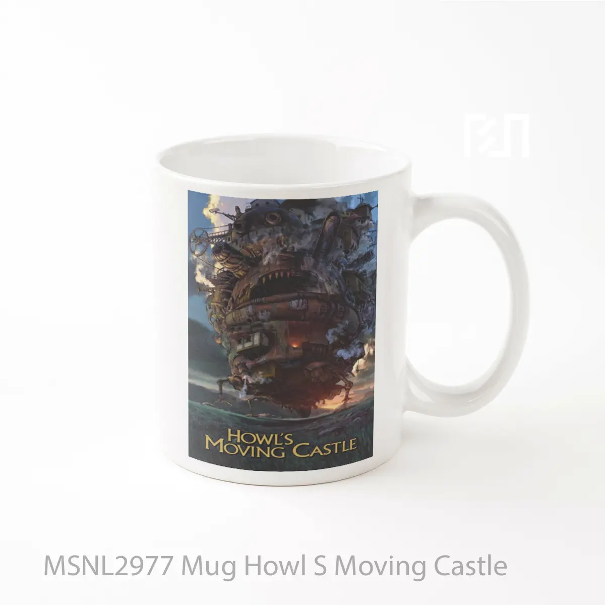 Mug Howl S Moving Castle Gelas Keramik Tema Film MSNL2977