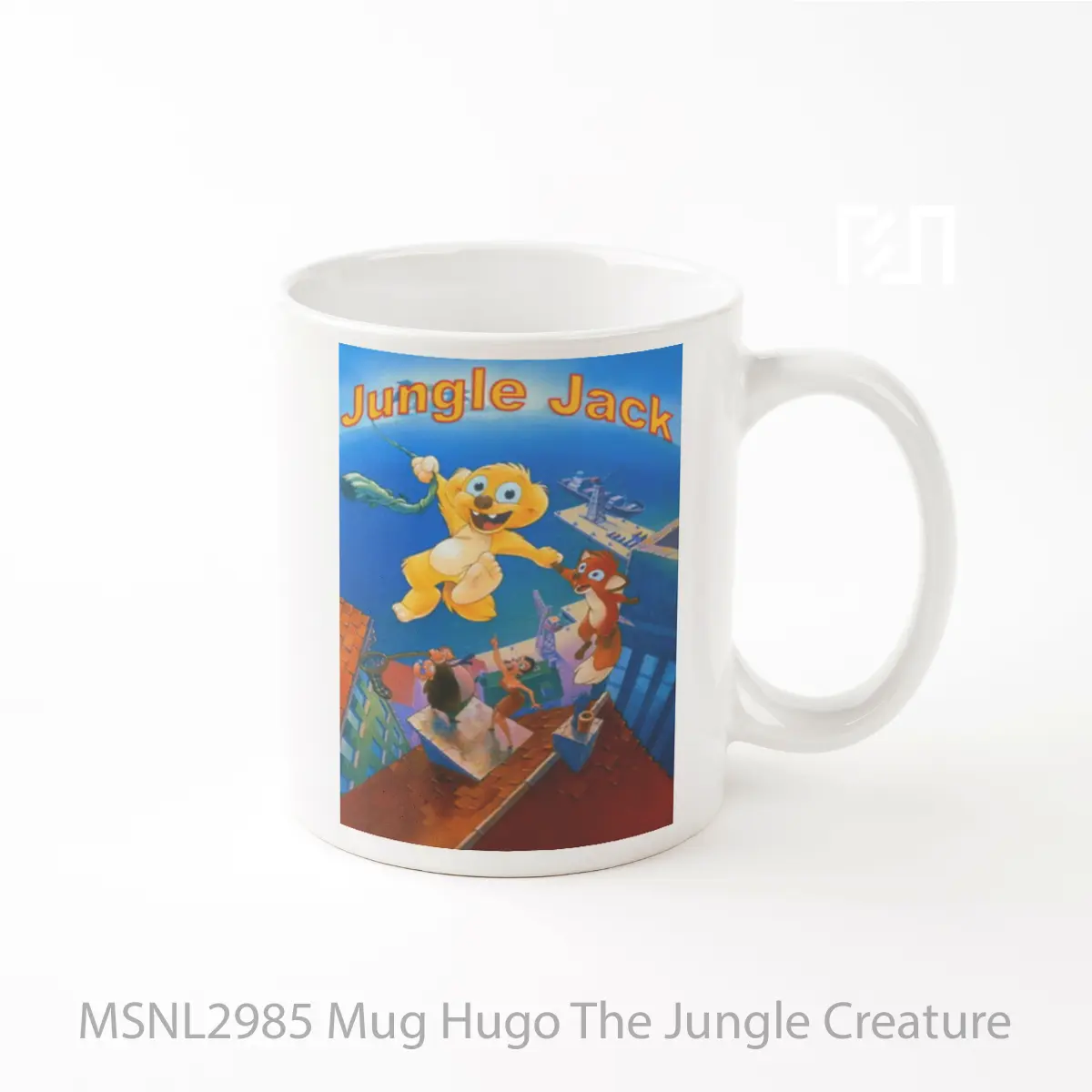 Mug Hugo The Jungle Creature Gelas Keramik Tema Film MSNL2985