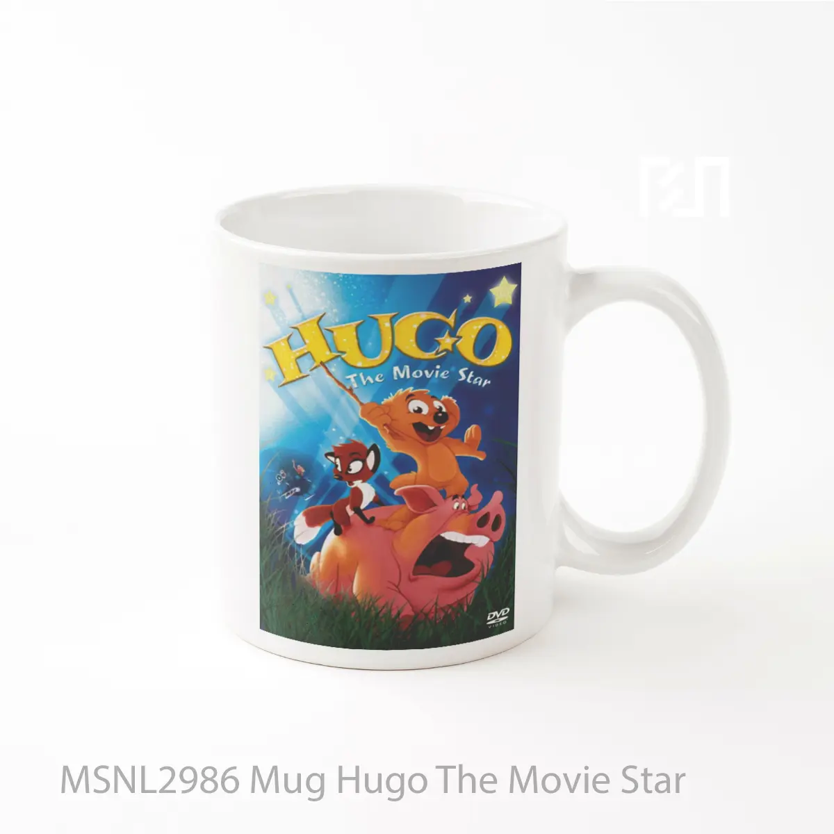 Mug Hugo The Movie Star Gelas Keramik Tema Film MSNL2986