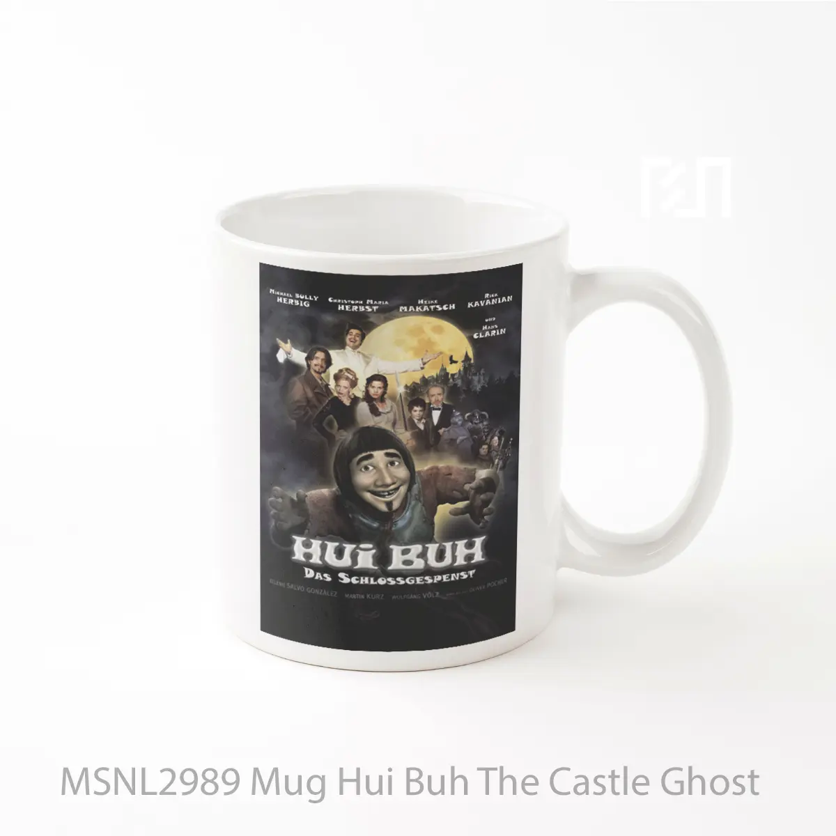 Mug Hui Buh The Castle Ghost Gelas Keramik Tema Film MSNL2989