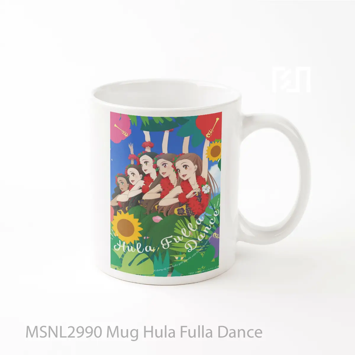 Mug Hula Fulla Dance Gelas Keramik Tema Film MSNL2990