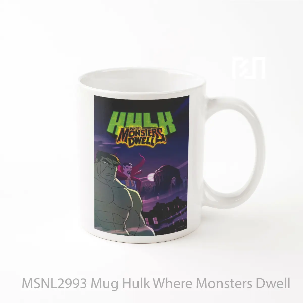 Mug Hulk Where Monsters Dwell Gelas Keramik Tema Film MSNL2993