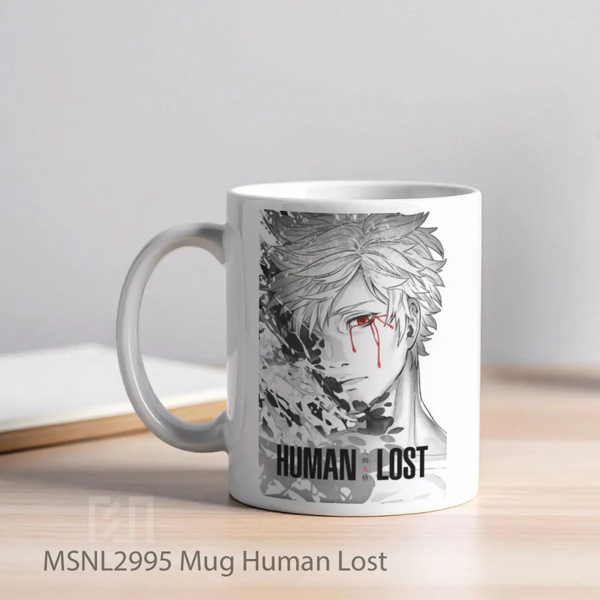 Mug Human Lost Gelas Keramik Tema Film MSNL2995 - Tampak Kiri