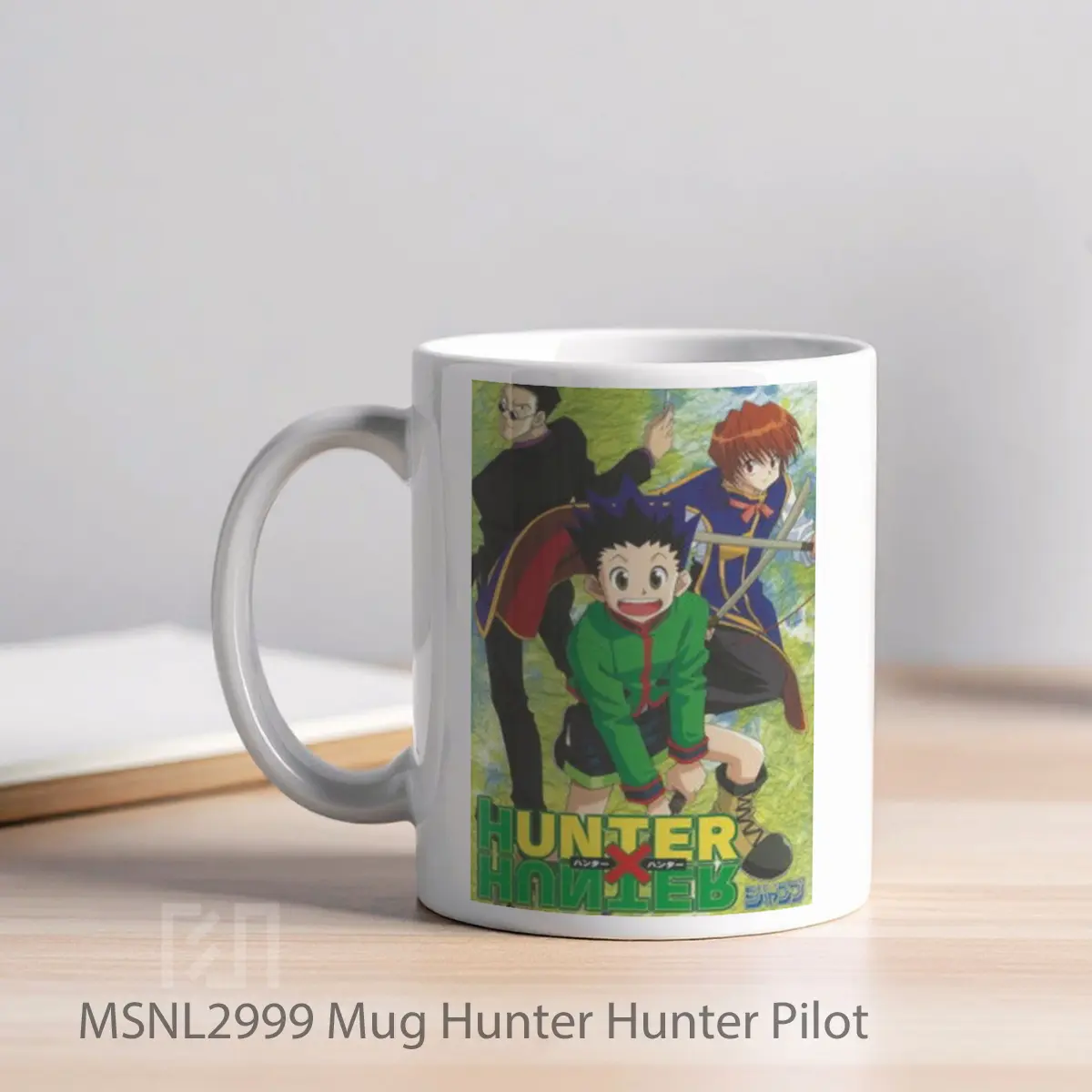 Mug Hunter Hunter Pilot Gelas Keramik Tema Film MSNL2999 - Tampak Kiri