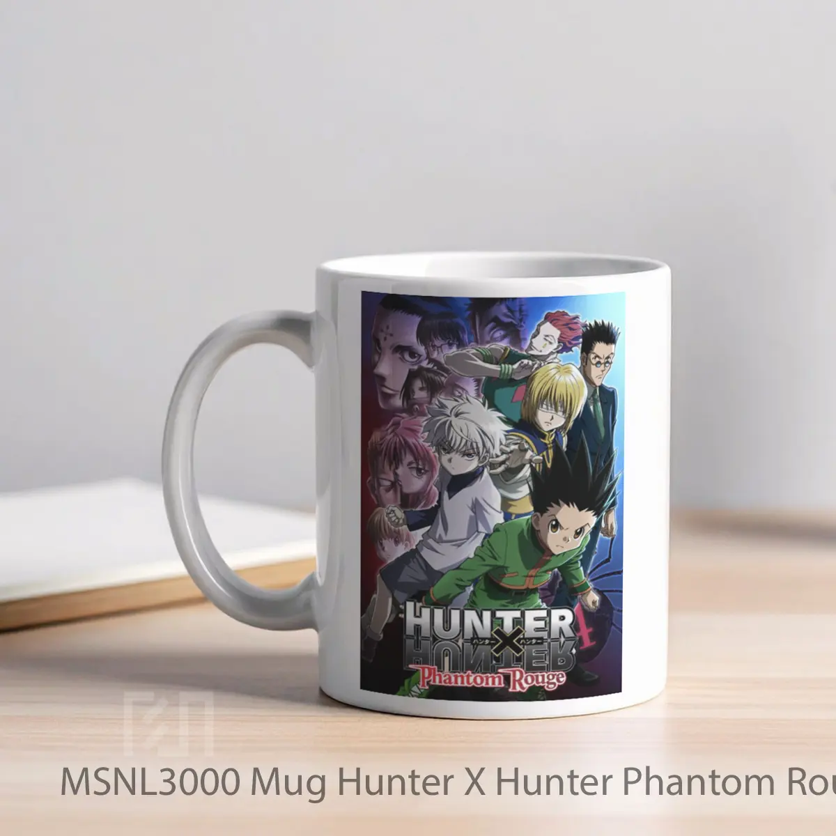 Mug Hunter X Hunter Phantom Rouge Gelas Keramik Tema Film MSNL3000 - Tampak Kiri