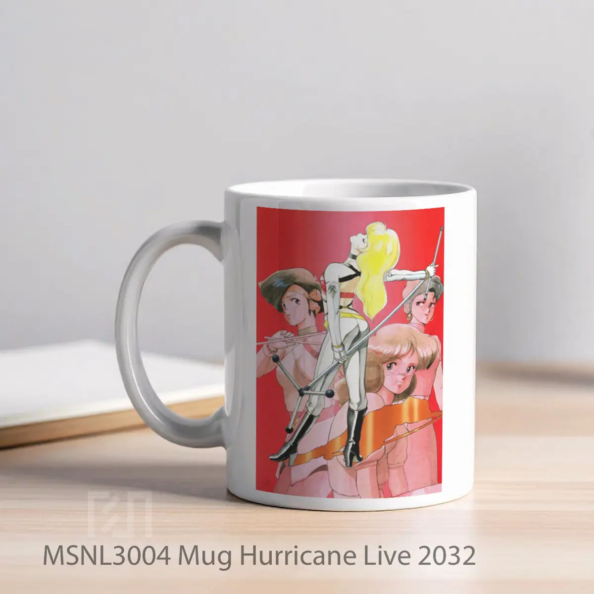 Mug Hurricane Live 2032 Gelas Keramik Tema Film MSNL3004 - Tampak Kiri