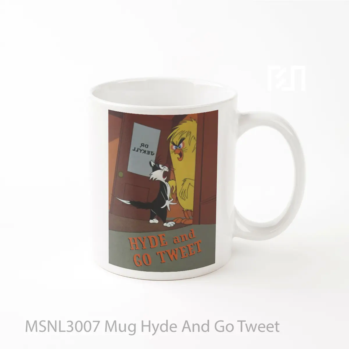 Mug Hyde And Go Tweet Gelas Keramik Tema Film MSNL3007