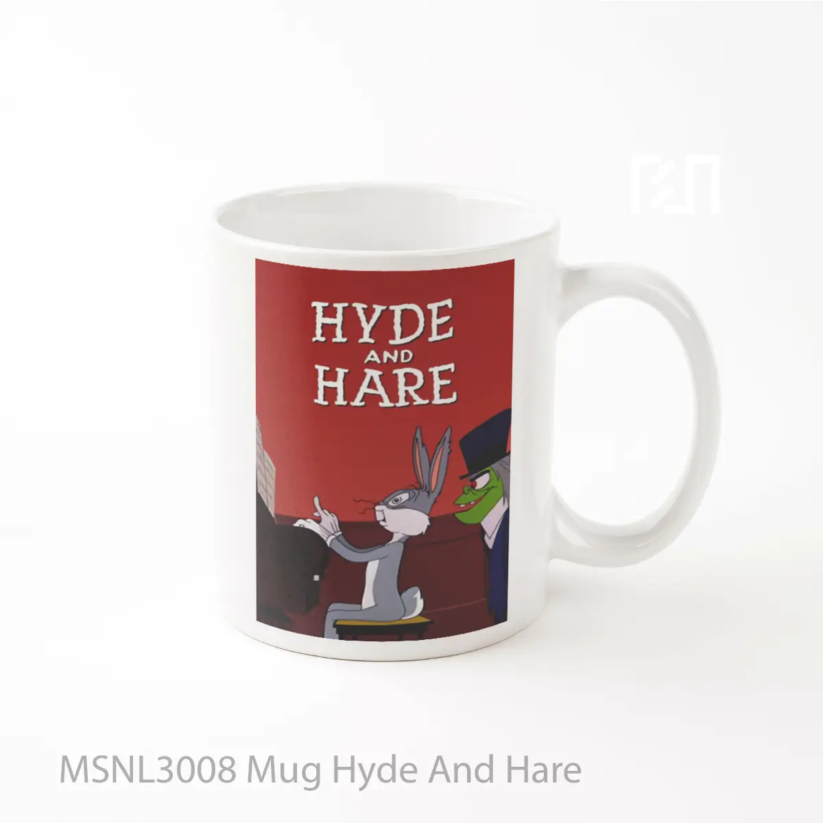 Mug Hyde And Hare Gelas Keramik Tema Film MSNL3008