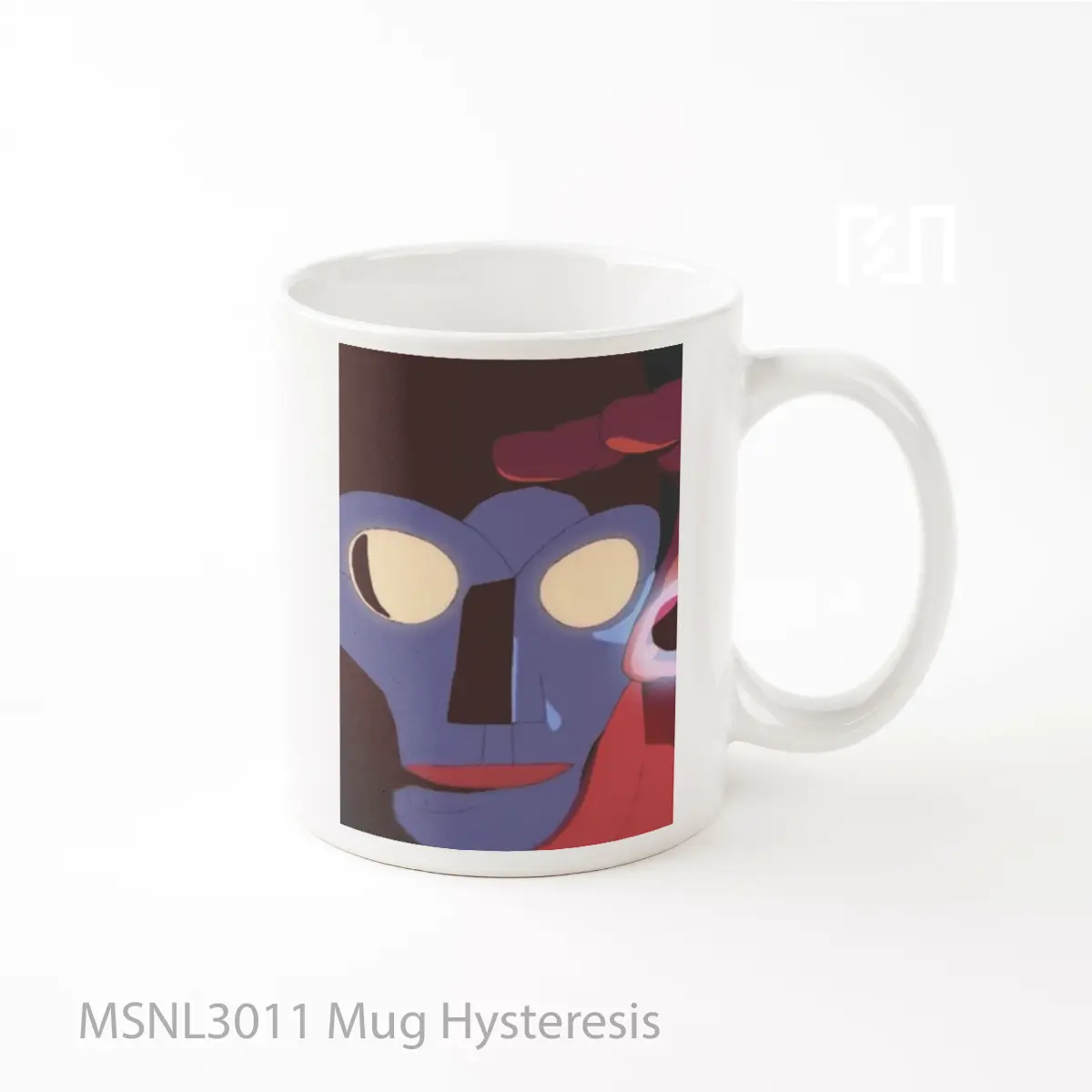 Mug Hysteresis Gelas Keramik Tema Film MSNL3011