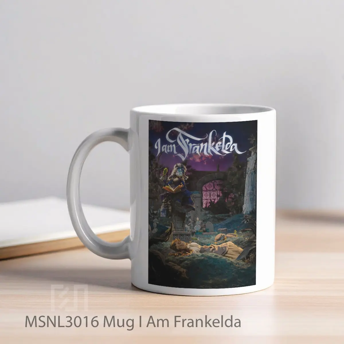 Mug I Am Frankelda Gelas Keramik Tema Film MSNL3016 - Tampak Kiri