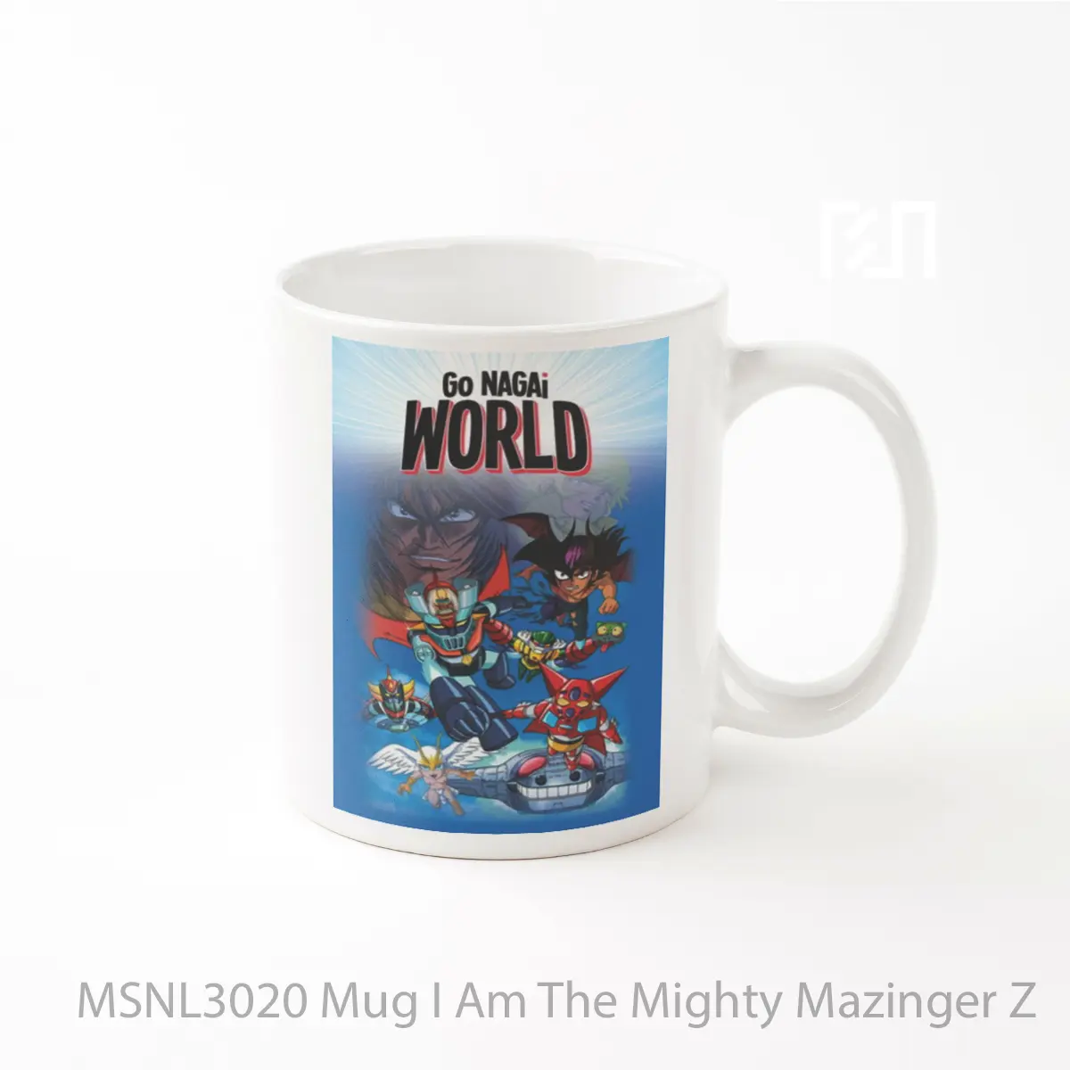 Mug I Am The Mighty Mazinger Z Gelas Keramik Tema Film MSNL3020