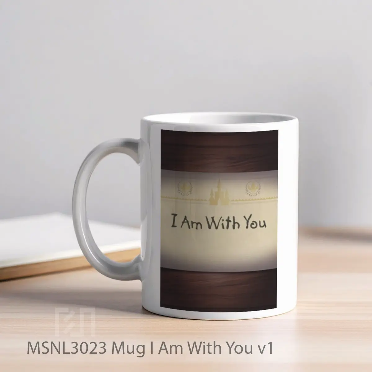 Mug I Am With You V1 Gelas Keramik Tema Film MSNL3023 - Tampak Kiri