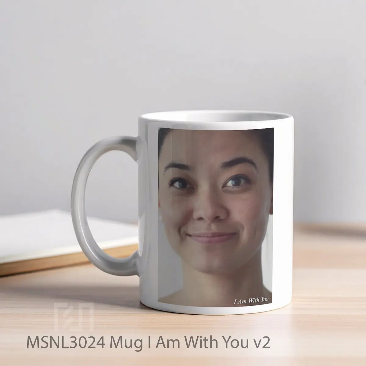 Mug I Am With You V2 Gelas Keramik Tema Film MSNL3024 - Tampak Kiri