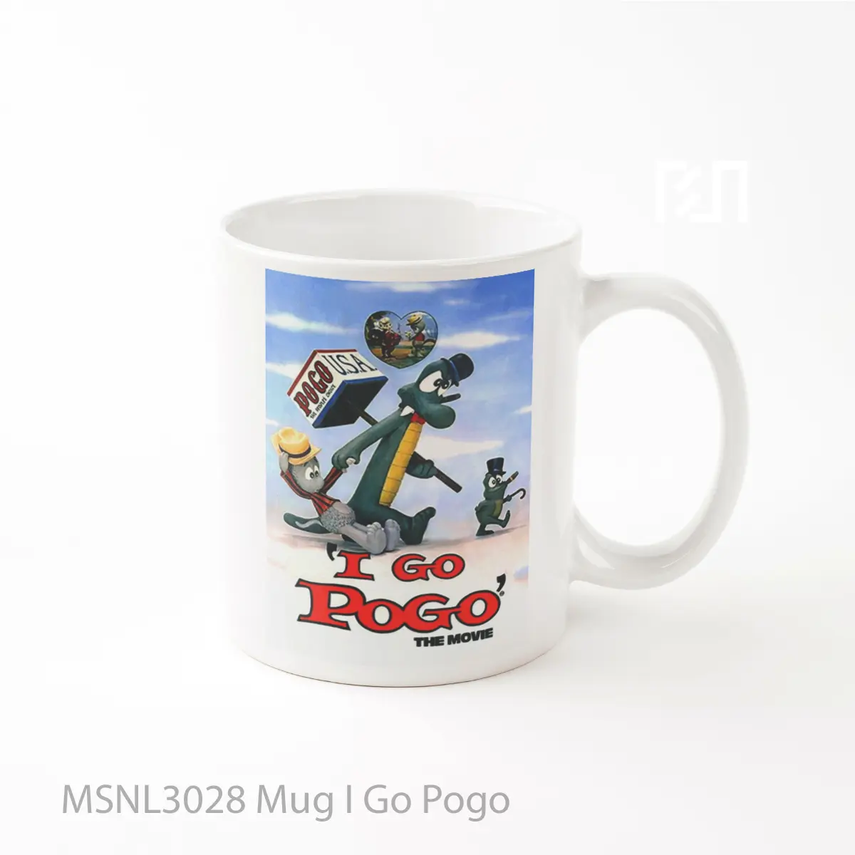 Mug I Go Pogo Gelas Keramik Tema Film MSNL3028