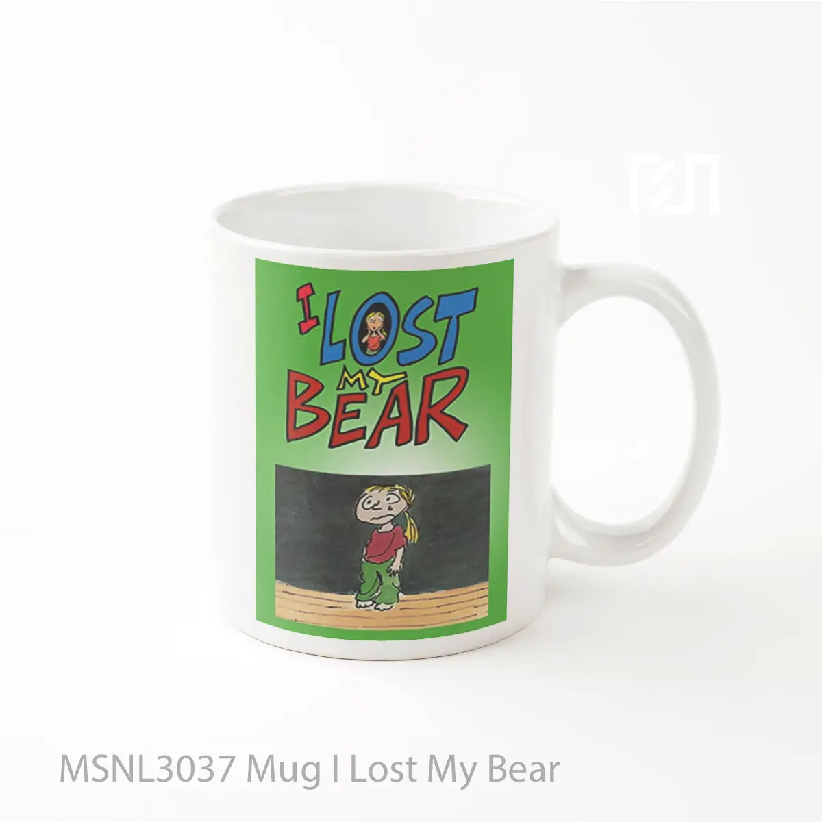 Mug I Lost My Bear Gelas Keramik Tema Film MSNL3037