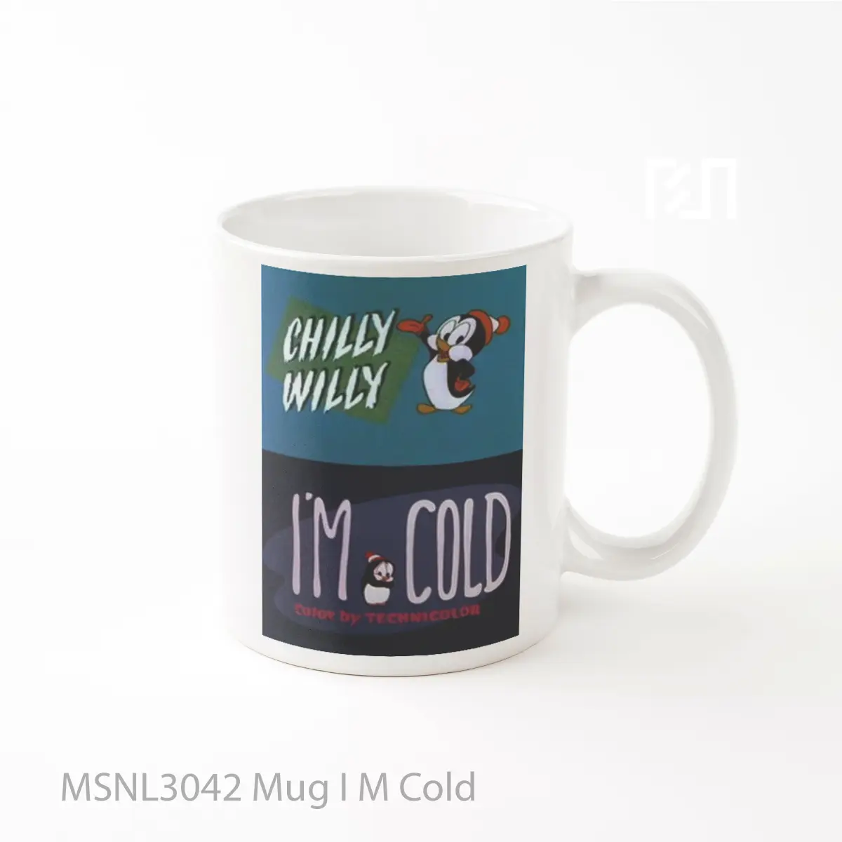 Mug I M Cold Gelas Keramik Tema Film MSNL3042
