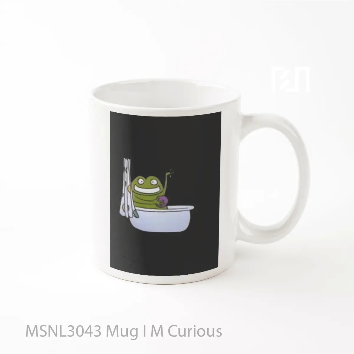 Mug I M Curious Gelas Keramik Tema Film MSNL3043