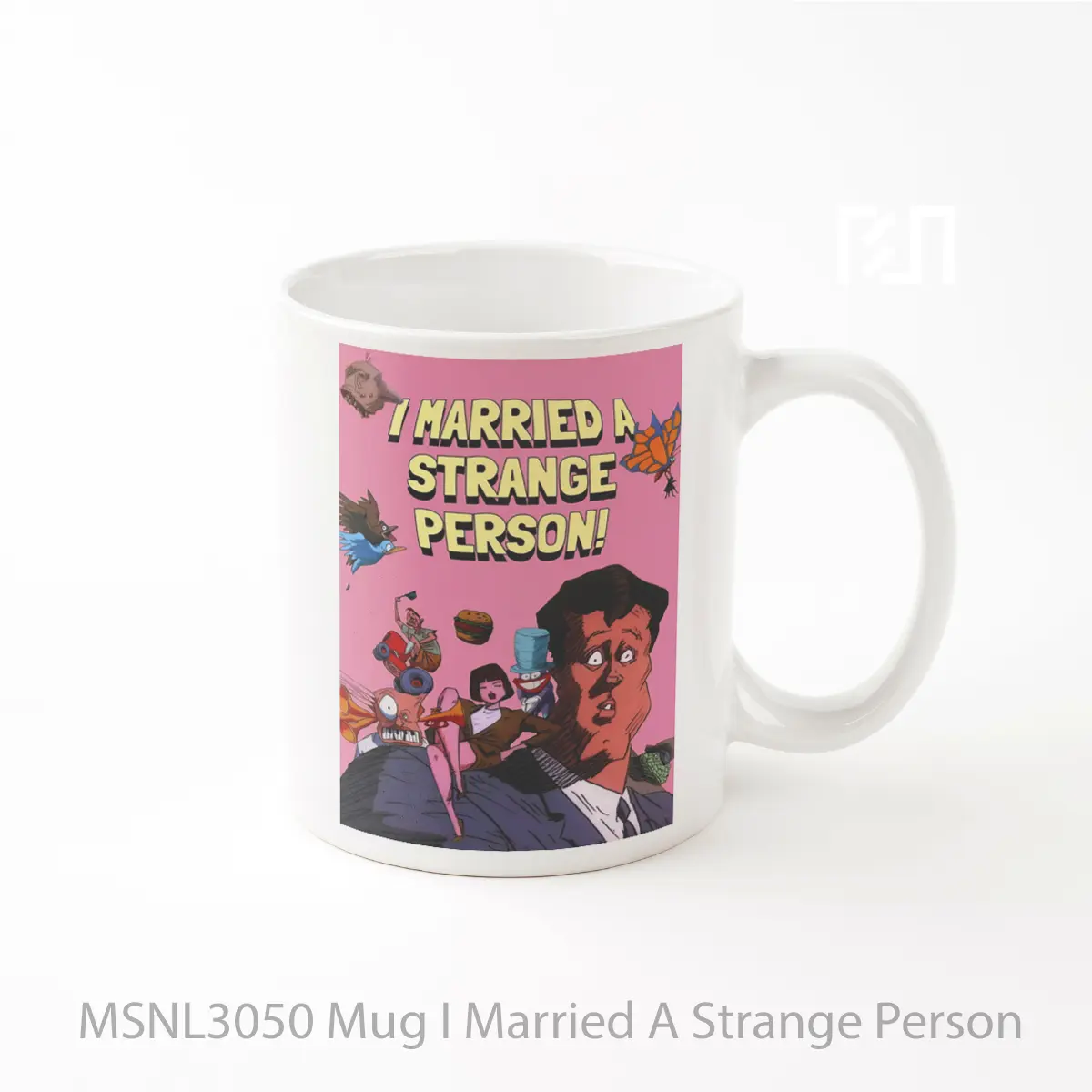Mug I Married A Strange Person Gelas Keramik Tema Film MSNL3050